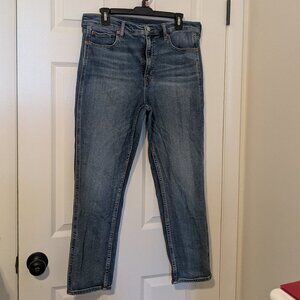 GAP Vintage slim high rise jeans size 14R/32